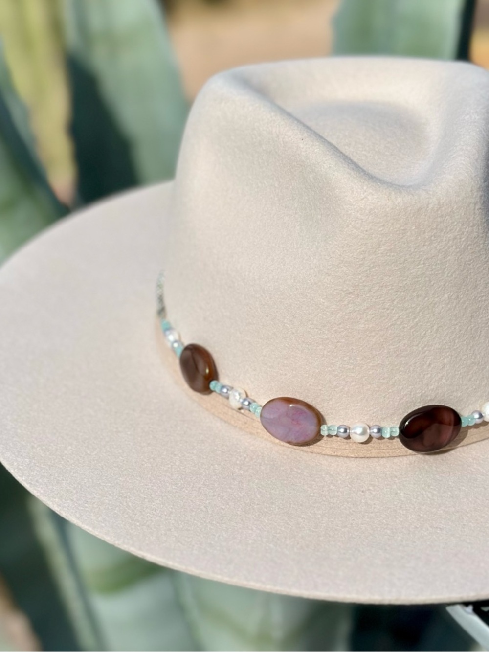 Fire Agate Hat Band - Picture 6 of 6